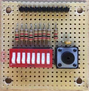 aufgebautes Modul