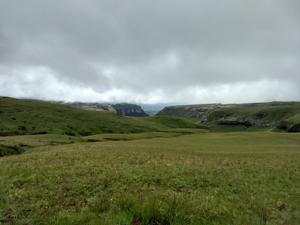Blick auf die Tiefebene